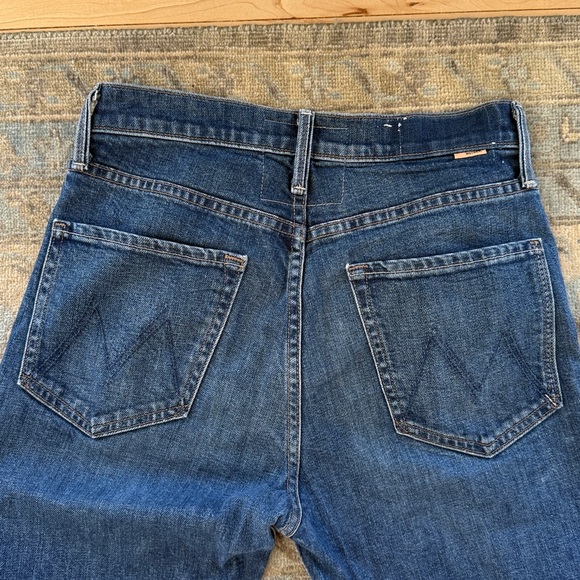 MOTHER Blue Denim Tomcat Ankle Jeans - 28 - Picture 7 of 8
